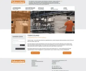 Tobaccoland.at(Partner für alle) Screenshot