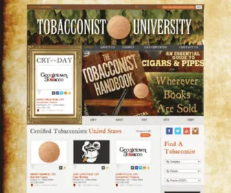 Tobacconistuniversity.org(Tobacconist University) Screenshot