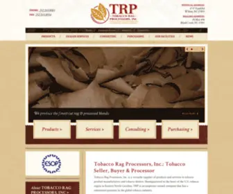 Tobaccorag.com(Tobacco Rag) Screenshot