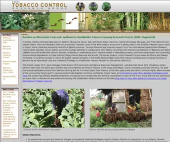 Tobaccotobamboo.org(Kenya Tobacco Control Research Group) Screenshot