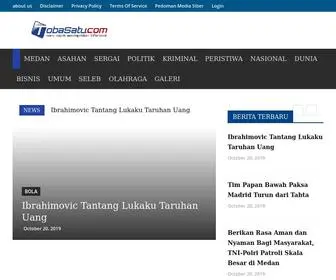 Tobasatu.com(Berita Medan Terbaru Hari Ini) Screenshot