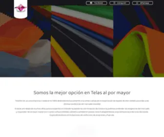 Tobatel-Telas.com.ar(Mayorista textil) Screenshot