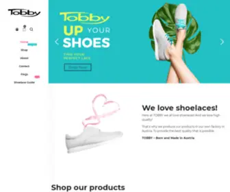 Tobby.com(Shoelaces, Belts & Braces) Screenshot