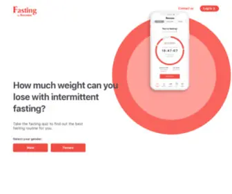 Tobecome.com(Fasting by Become) Screenshot