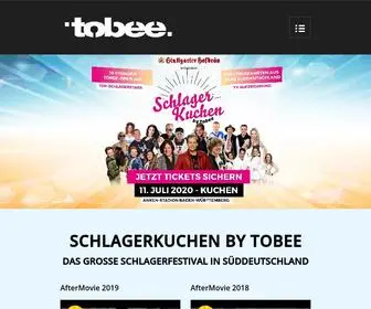 Tobee.de(Der Partystar vom Bierkönig Mallorca) Screenshot