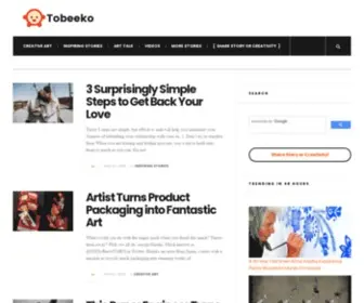 Tobeeko.com(Creative Art) Screenshot