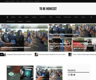 Tobehonesst.com(To Be Honesst) Screenshot