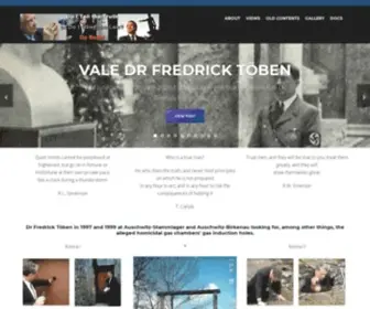 Toben.biz(Fedrick Töben´s personal website) Screenshot