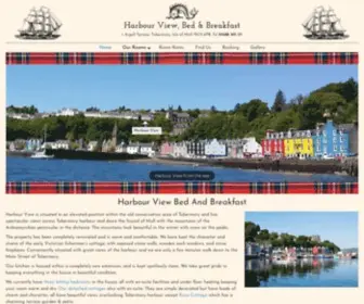 Tobermorybandb.com(Harbour View Bed and Breakfast) Screenshot