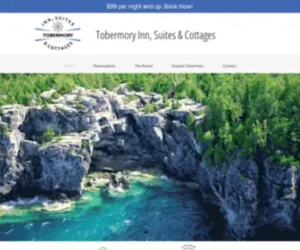 Tobermoryresort.com(The best accommodations in Tobermory for your Ontario vacation. Family) Screenshot