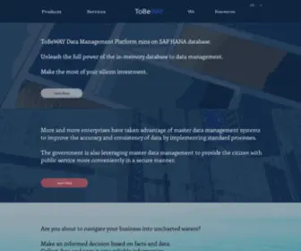 Tobeway.com(ToBeWAY MDM) Screenshot