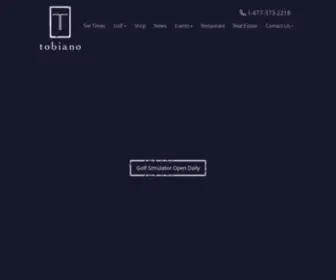 Tobianogolf.com(Tobiano Golf Course) Screenshot