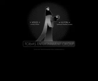 Tobiasent.com(Tobias Entertainment Group) Screenshot