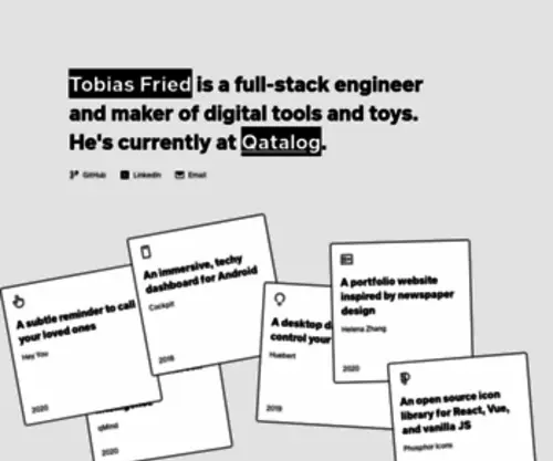 Tobiasfried.com(Tobias Fried) Screenshot