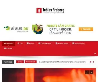 Tobiasfroberg.com(Tobias Froberg) Screenshot