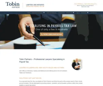 Tobinpartners.com.au(Payroll Tax) Screenshot