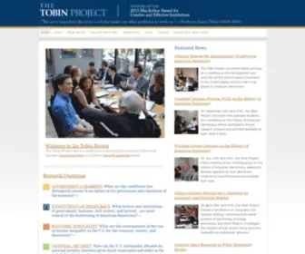 Tobinproject.org(The Tobin Project) Screenshot