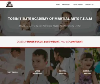 Tobinselite.com(Martial Arts in Clearfield) Screenshot