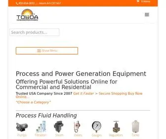 Toboaenergy.com(Process and Power Generation Equipment) Screenshot