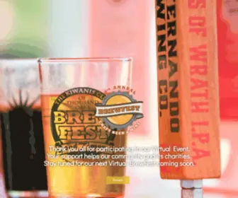 Tobrewfest.com(Thousand Oaks BrewFest) Screenshot