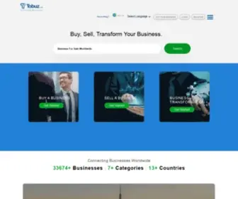 Tobuz.com(Business for Sale) Screenshot