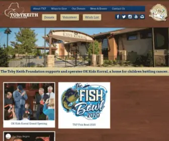 Tobykeithfoundation.org(Toby Keith Foundation) Screenshot