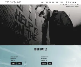 Tobymac.com(Tobymac) Screenshot