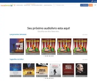 Tocalivros.com(Audiobooks e audiolivros para ouvir onde quiser) Screenshot