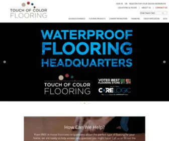 TocFlooring.com(Touch of Color Flooring store serves Harrisburg PA) Screenshot