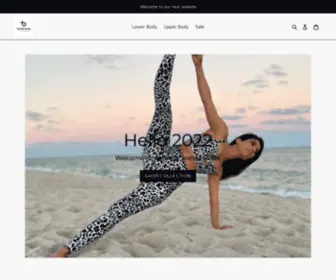 Todaboasf.com(Yoga Clothes) Screenshot