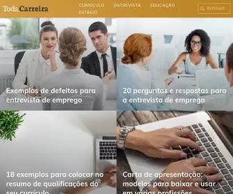 Todacarreira.com(Toda Carreira) Screenshot