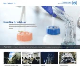 Todaco.com(Tofigh Daru Research & Engineering Company) Screenshot
