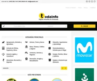 Todainfo.com(Páginas) Screenshot