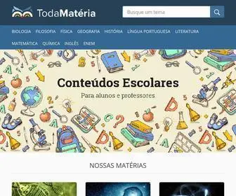 Todamateria.com.br(Conteúdos Escolares) Screenshot