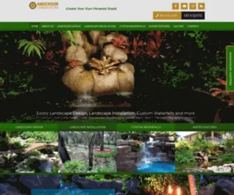 Todanderson.com(Exotic Landscape Design) Screenshot