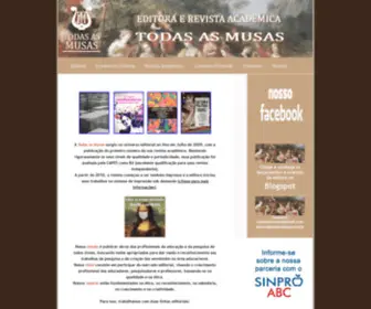 Todasasmusas.com.br(Publicação acadêmica) Screenshot