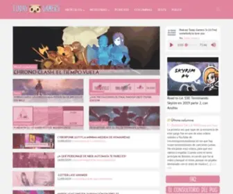 Todasgamers.com(Todas Gamers) Screenshot