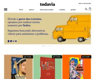 Todavialivros.com.br(Editora Todavia) Screenshot