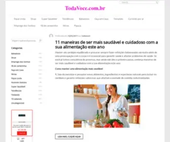 Todavoce.com.br(O blog oficial do site) Screenshot