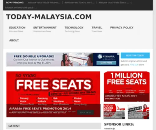 Today-Malaysia.com(Online Malaysia News) Screenshot