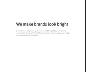 Today.nl(We make brands look bright) Screenshot