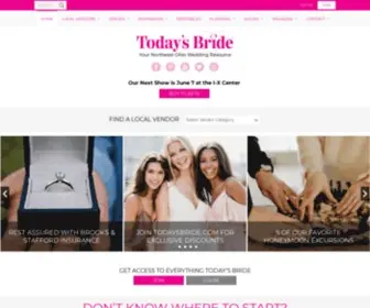 Todaybrides.com(Today's Bride) Screenshot