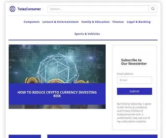 Todayconsumer.com(Find your way around the web) Screenshot