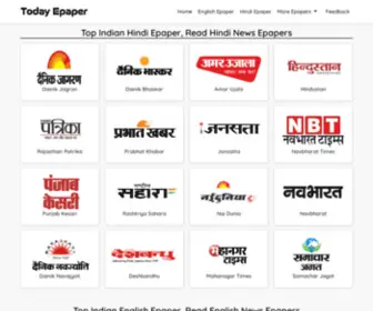 Todayepaper.co(Today Epaper) Screenshot