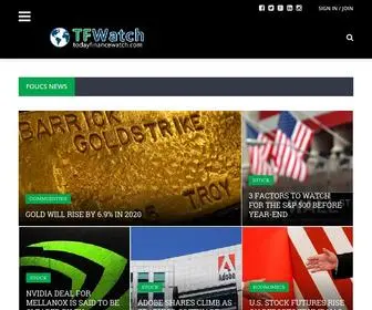 Todayfinancewatch.com(The World Financial News) Screenshot