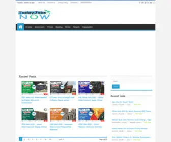 Todayjobsnow.net(Today Jobs Now) Screenshot