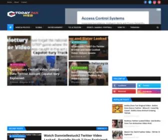 Todaypakweb.com.pk(Today Pak Web) Screenshot