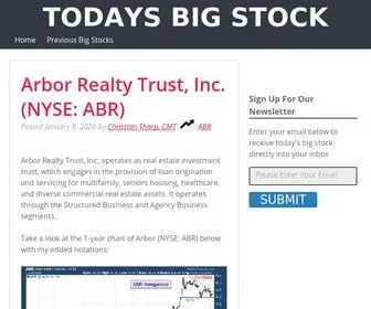 Todaysbigstock.com(Todays BIG Stock) Screenshot