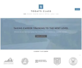 Todaysclass.com(Today's Class) Screenshot