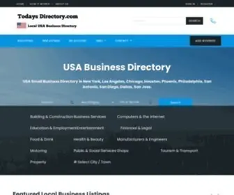 Todaysdirectory.com(Todays directory) Screenshot